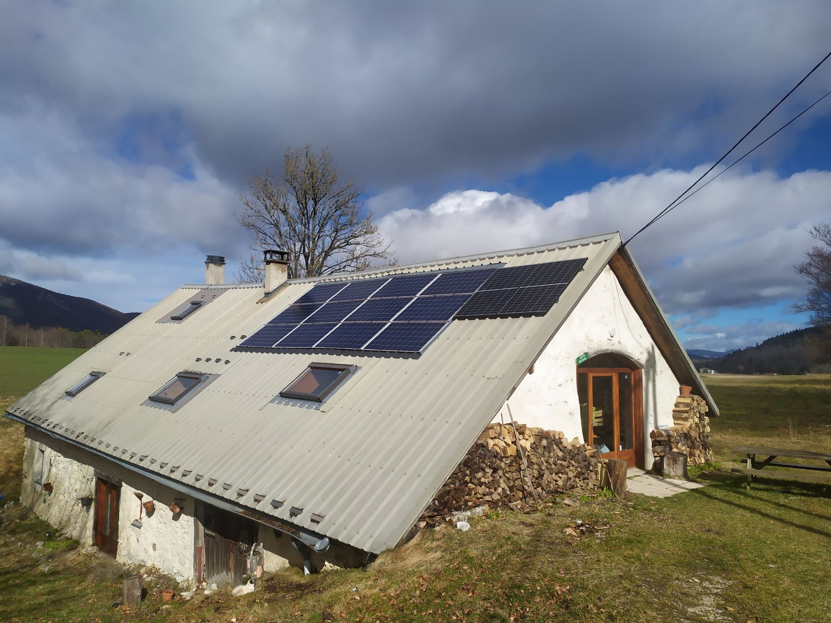 Panneaux Solarcoop chez Carole