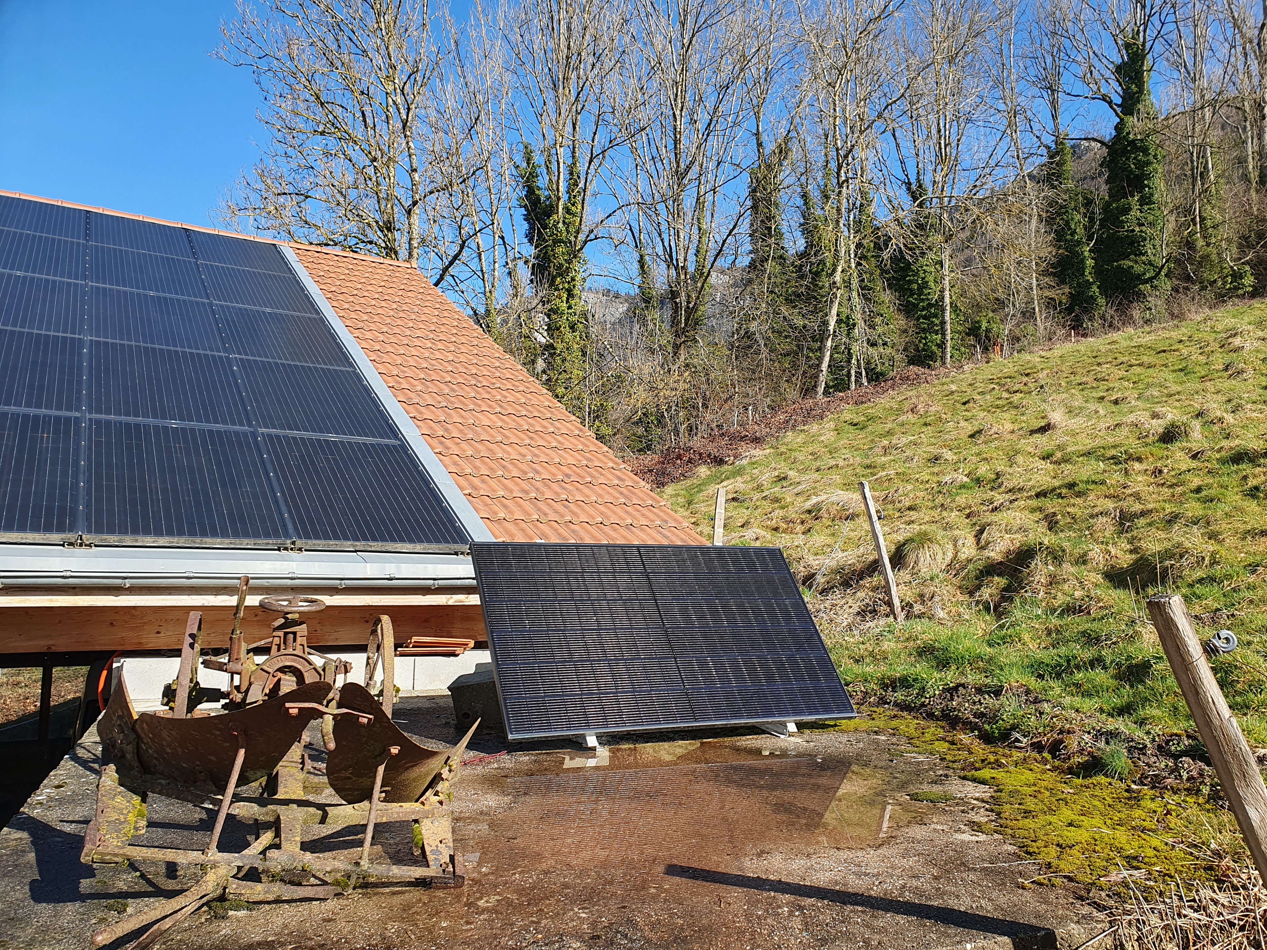 Panneaux Solarcoop chez Giovanni