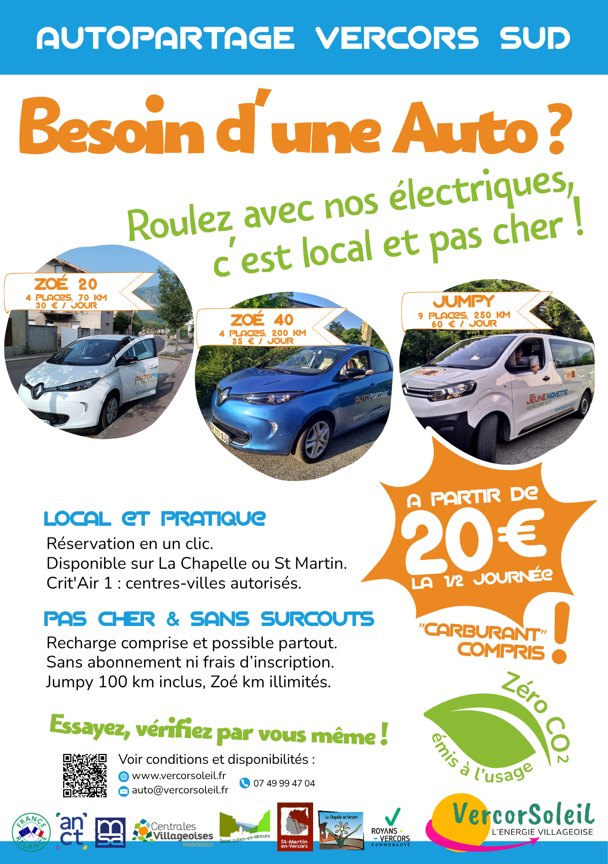 Flyer autopartage