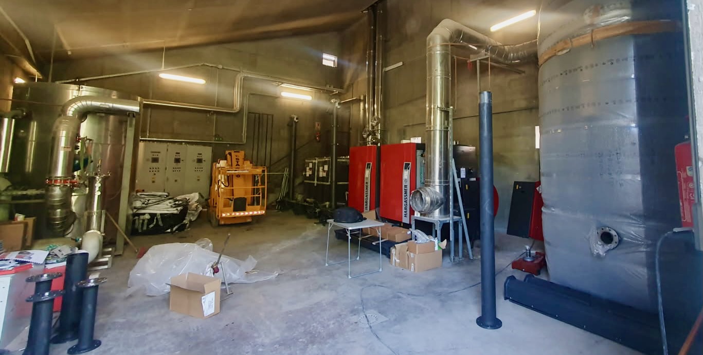 intérieur chaufferie