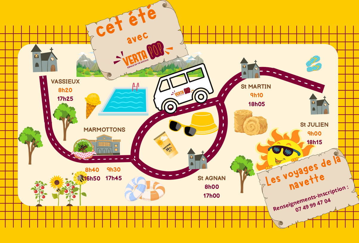 circuit navette été 25