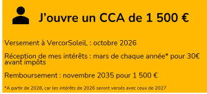 j'ouvre un CCA